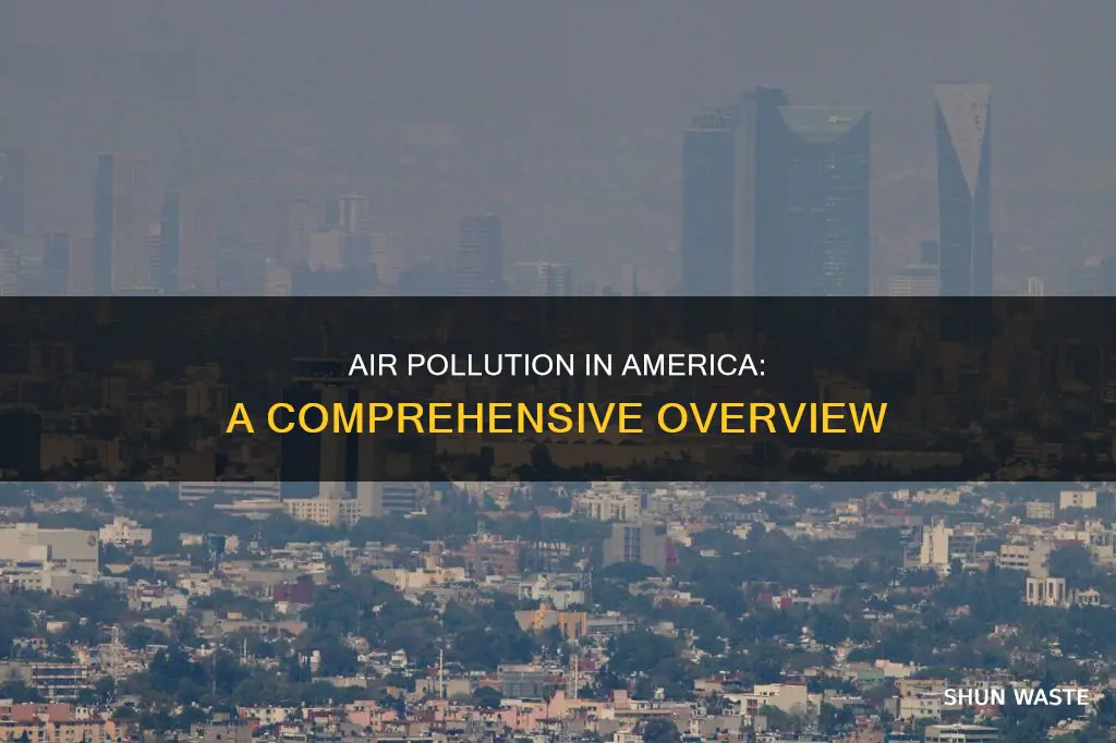 how much air pollution is in america