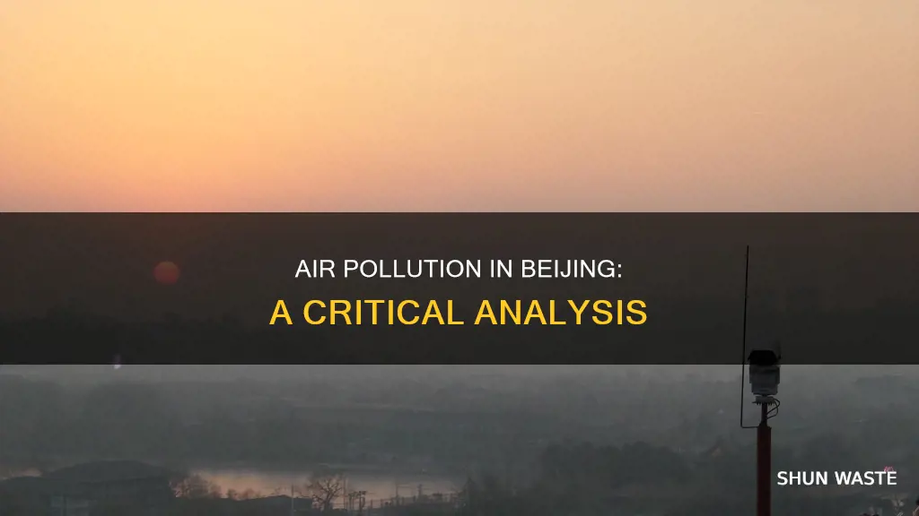 how much air pollution is in beijing