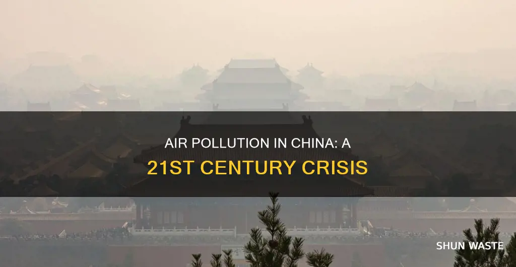 how much air pollution is in china since 2000