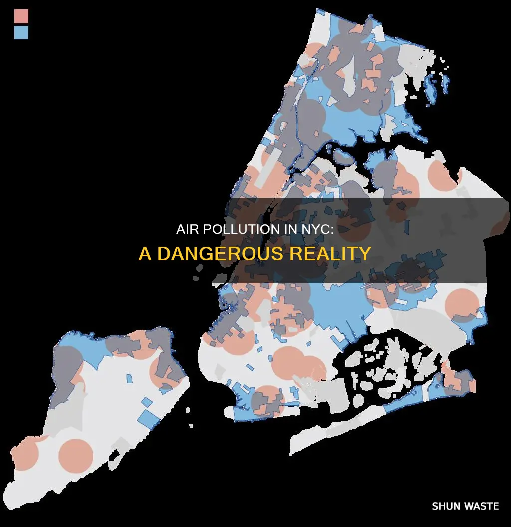 how much air pollution is in new york city