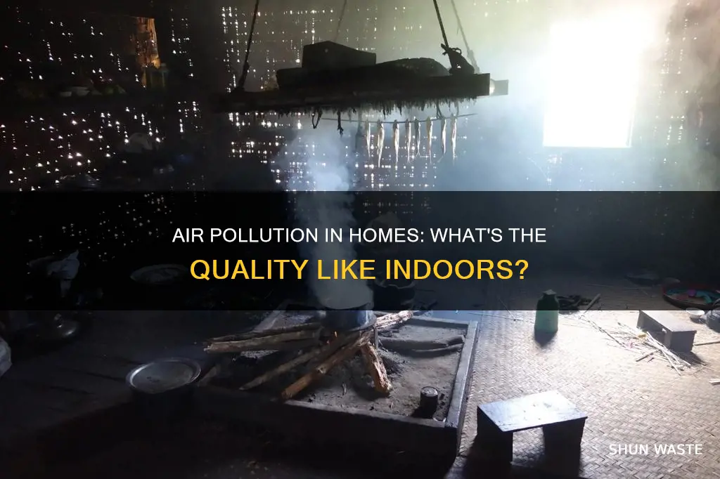 how much air pollution is in our homes