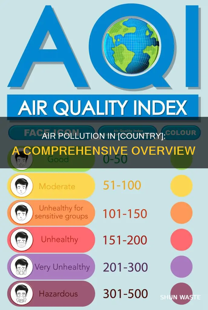how much air pollution is there in your country