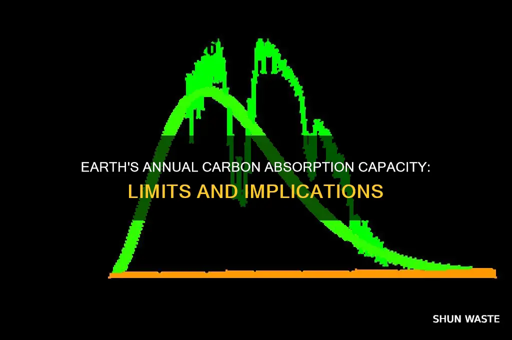 how much carbon can the environment dispose of each year