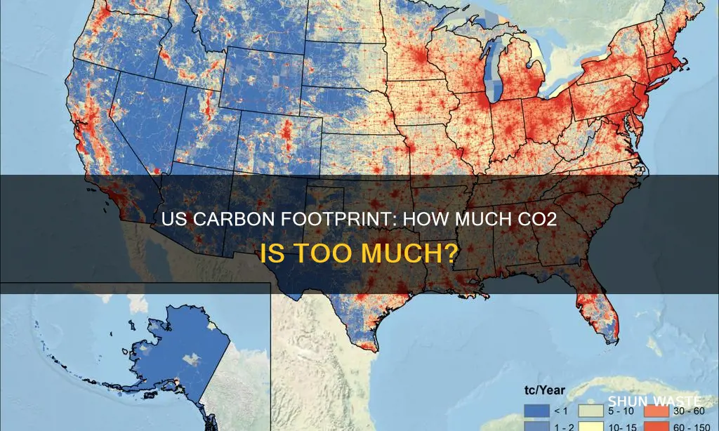 how much co2 does us pollute