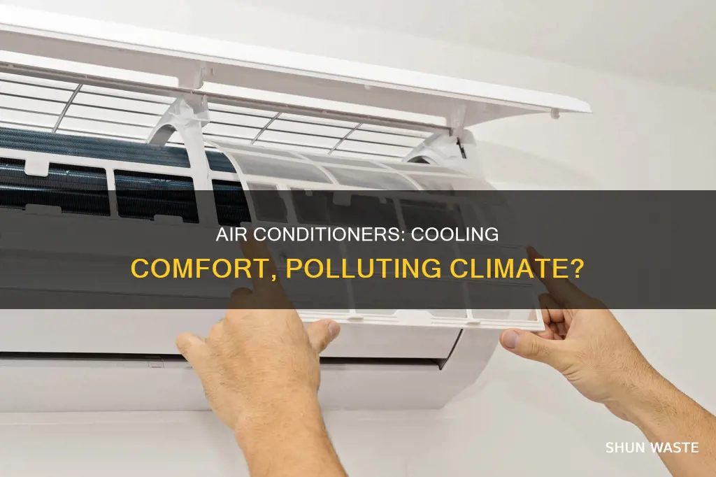 how much do air conditioners pollute