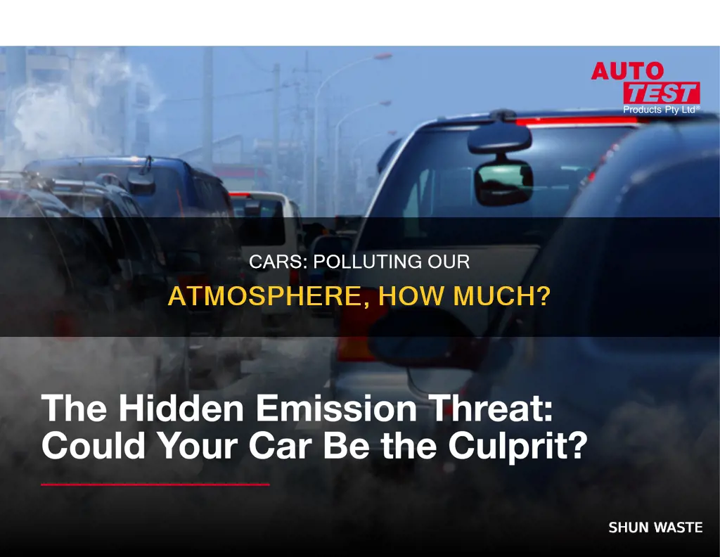how much do cars pollute the atmosphere