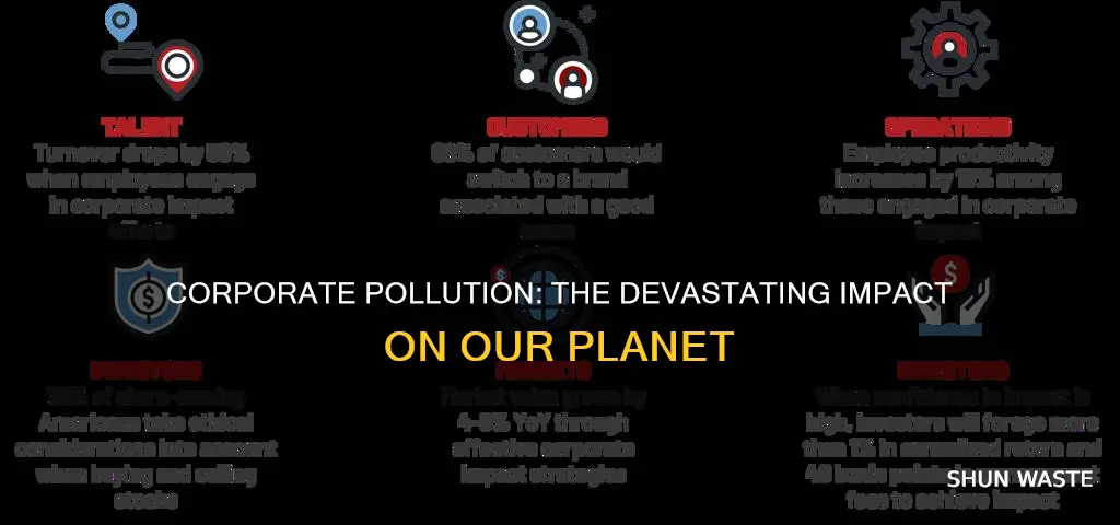 how much do corporations pollute