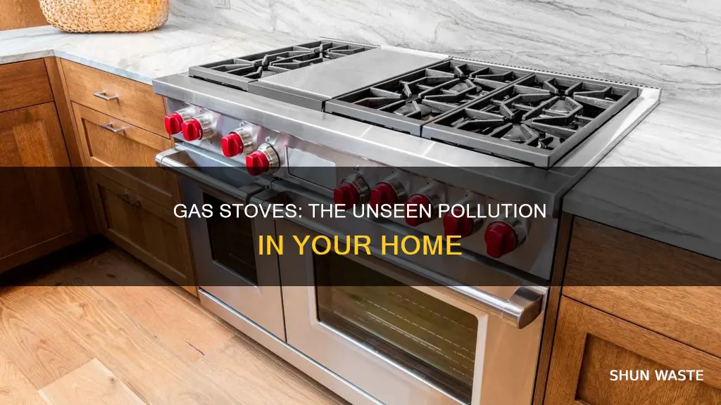 how much do gas stoves pollute
