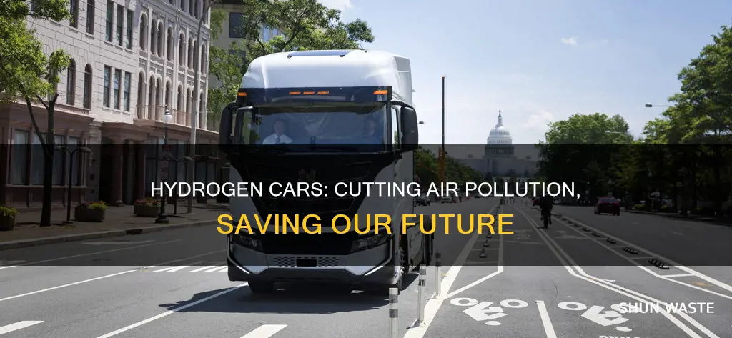 how much do hydrogen vehicles lower air pollution