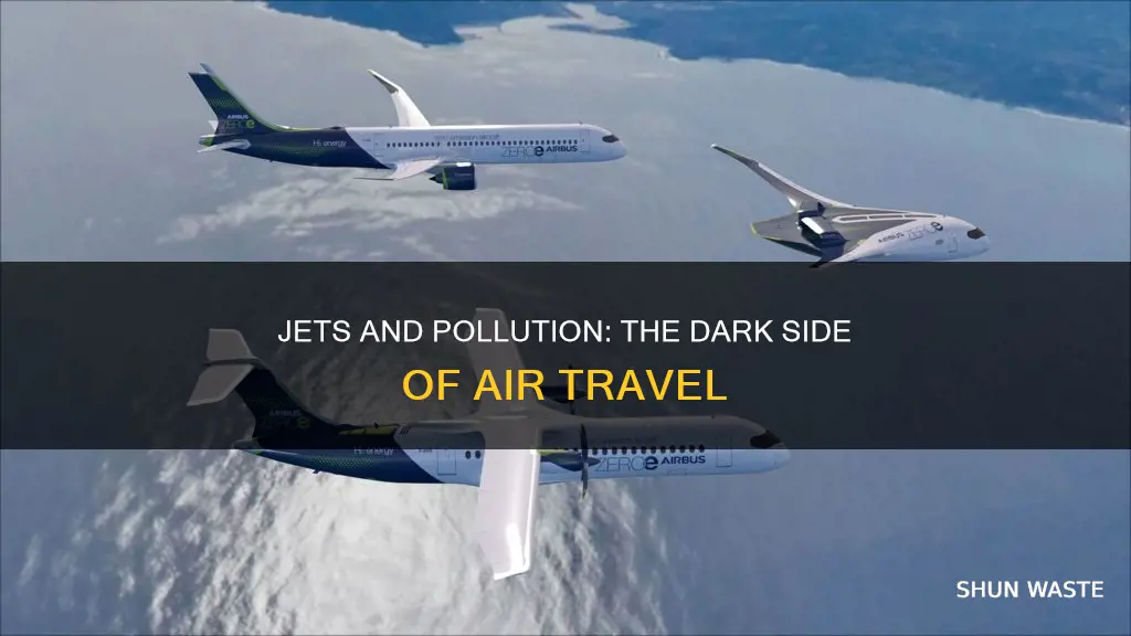 how much do jets pollute