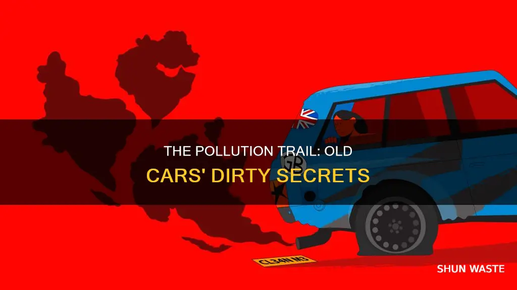 how much do old cars pollute