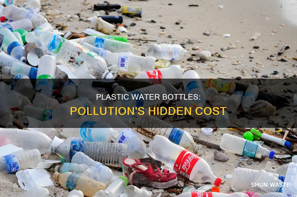 how much do plastic water bottles contribute to pollution