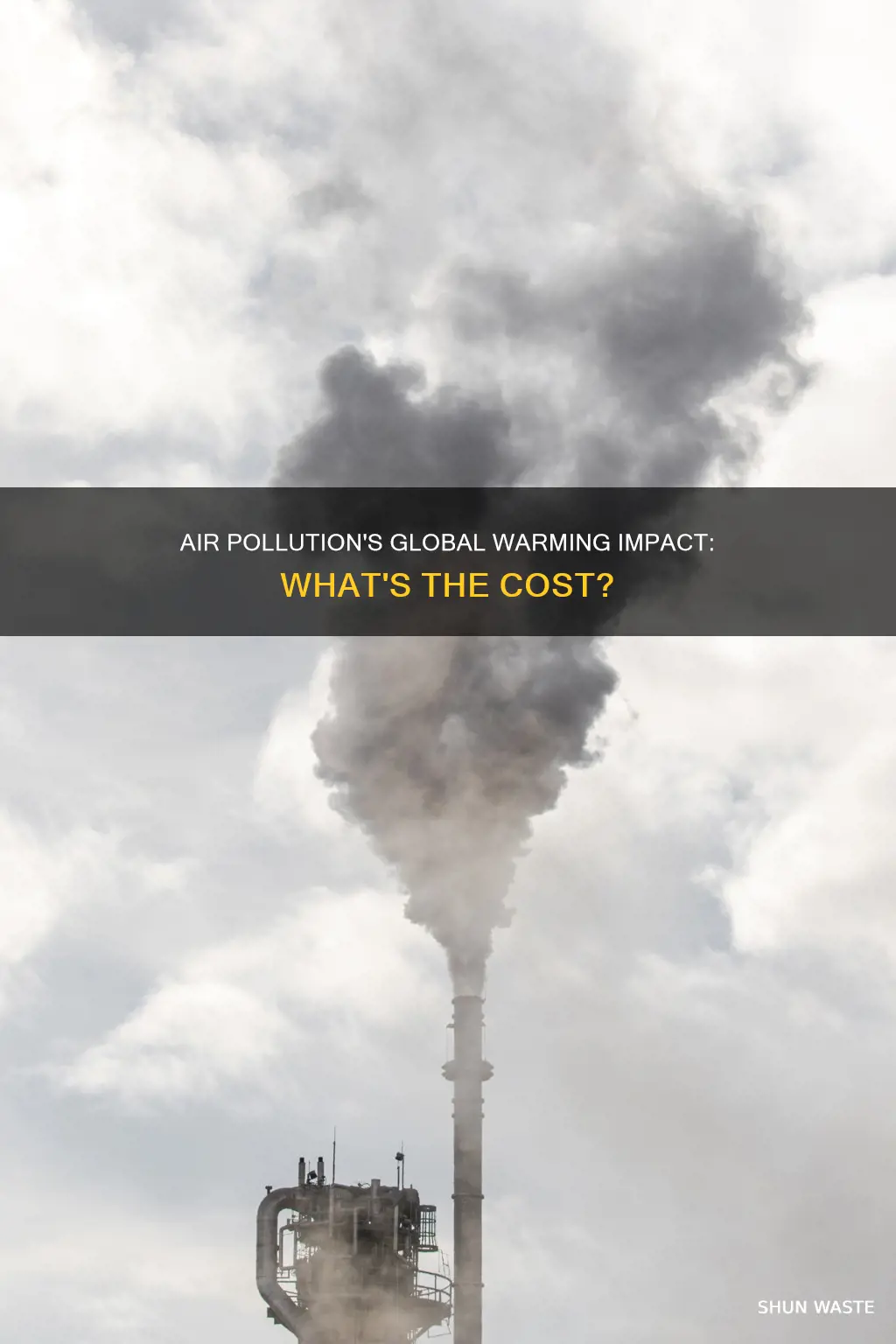 how much does air pollution contribute to global warming