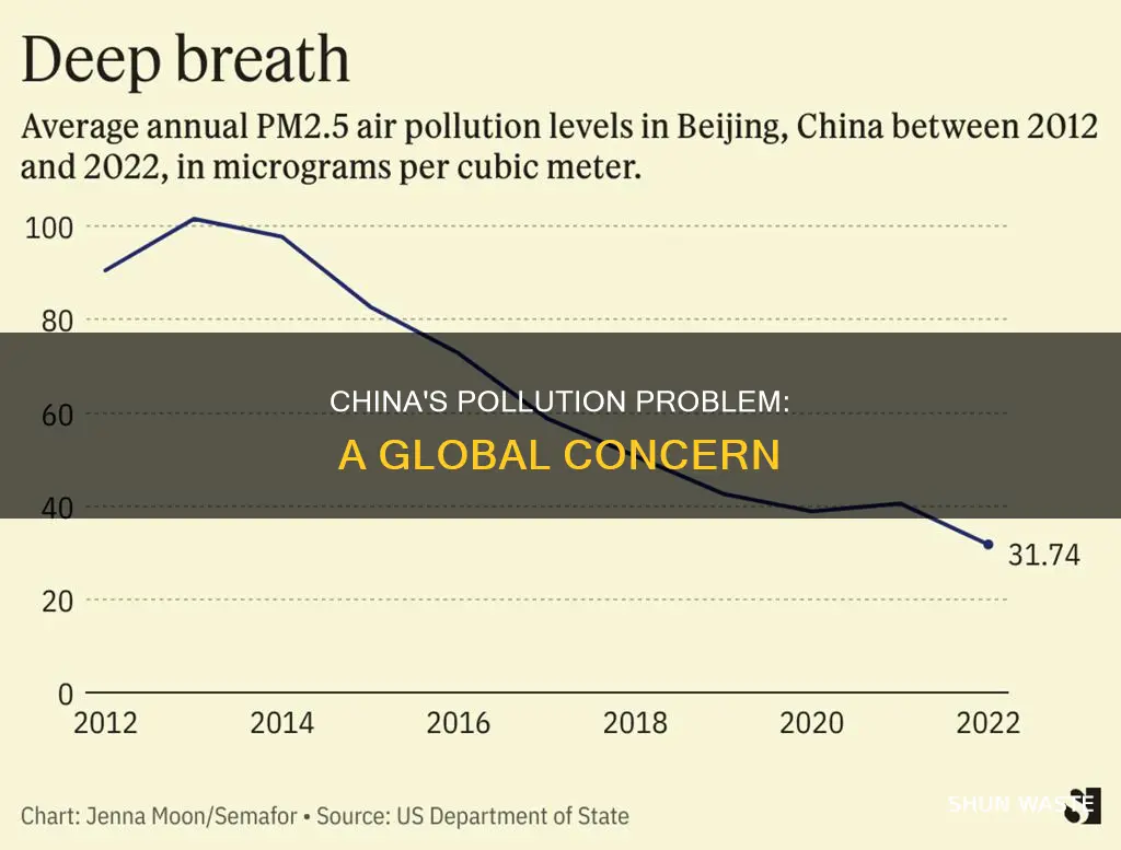 how much does china pollute