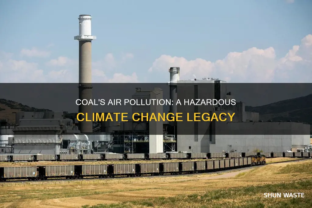 how much does coal pollute the air