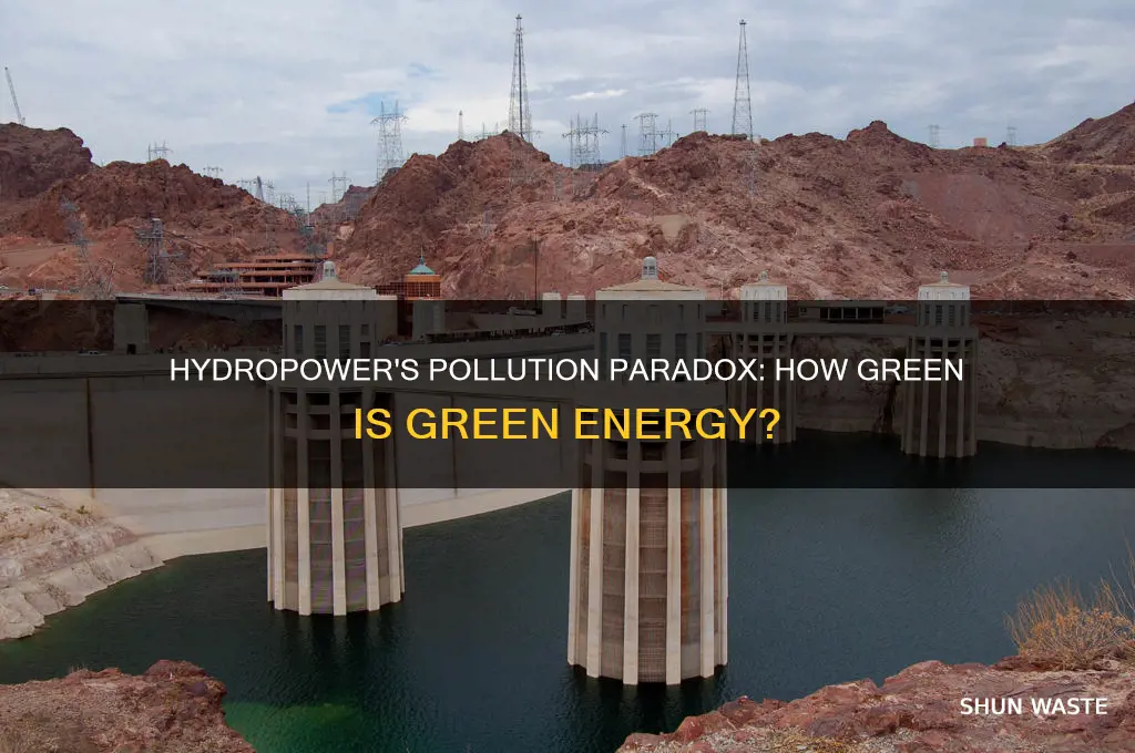 how much does hyfro power pollute