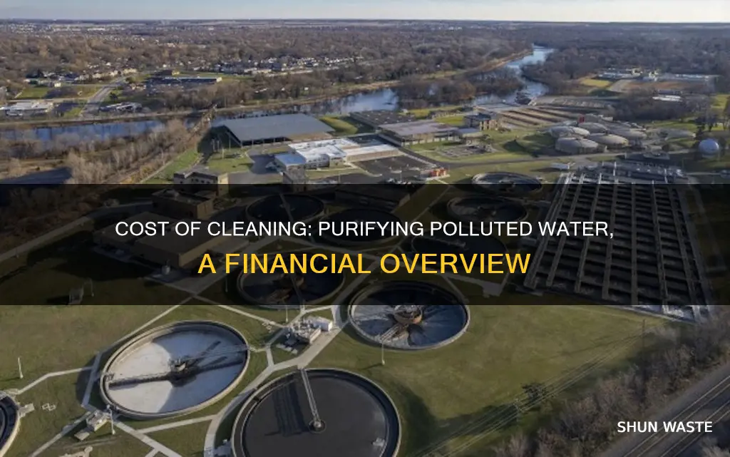 how much does it cost to clean polluted water