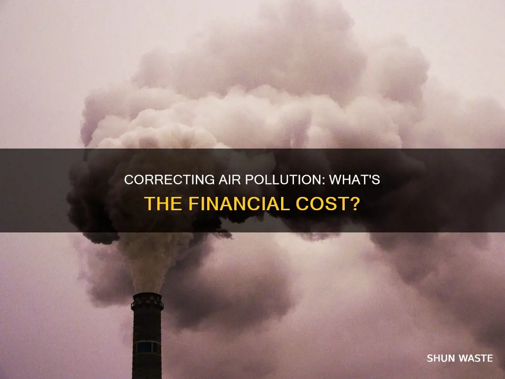 how much does it cost to correct air pollution