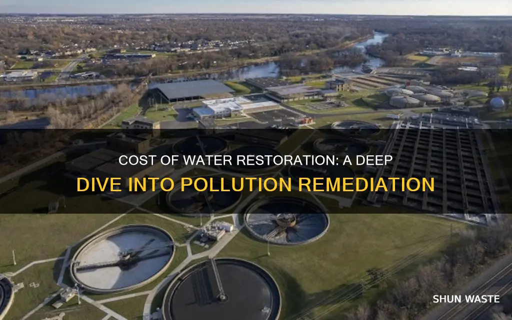 how much does it cost to restore polluted water