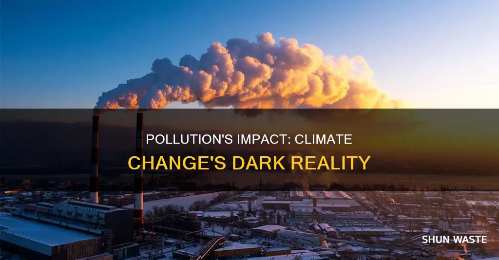 how much does pollution contribute to climate change