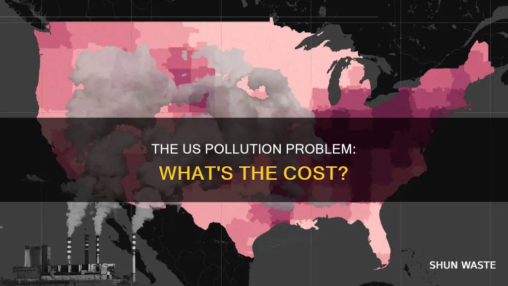 how much does the us spend on pollution