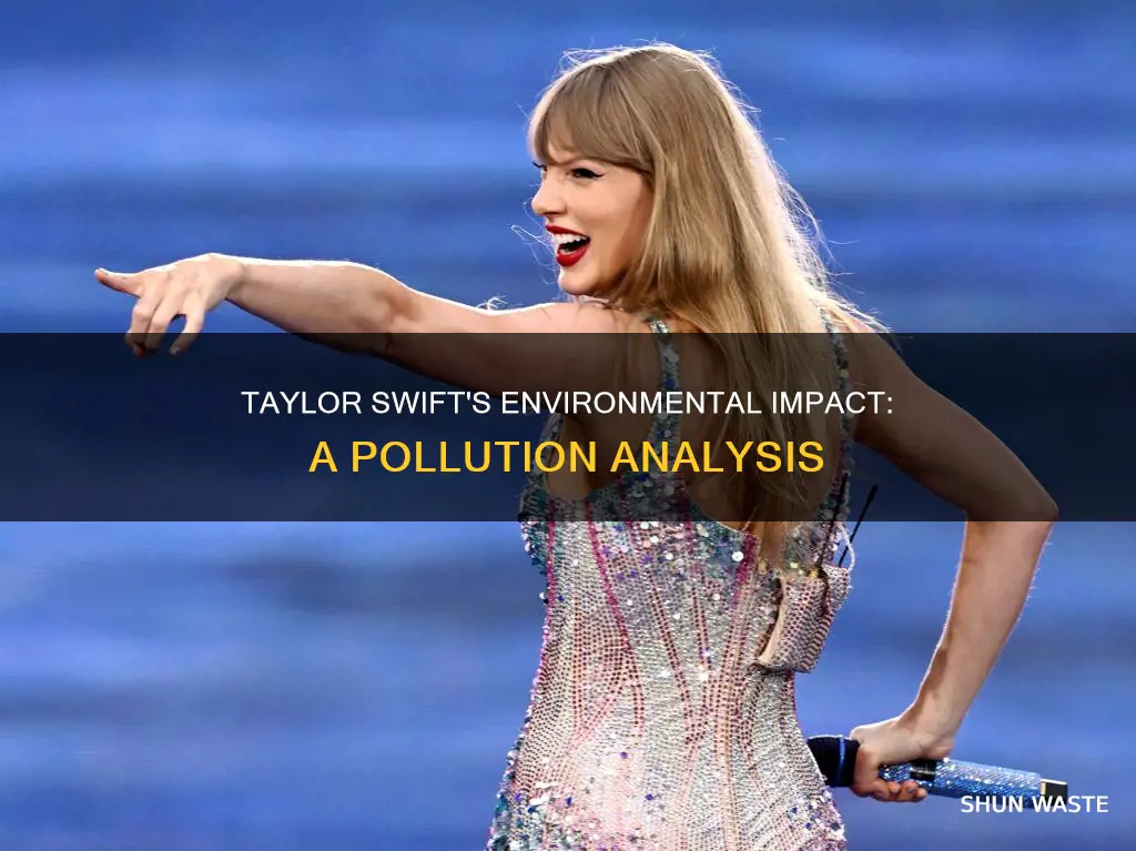 how much has taylor swift polluted