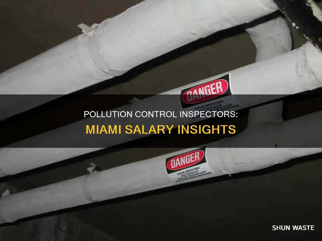 how much money do pollution control inspectors make in miami