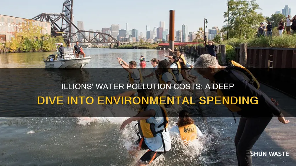 how much money does illinions spend on water pollution