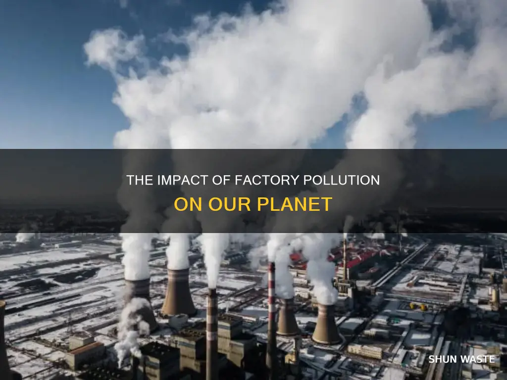 how much of pollution is from factories