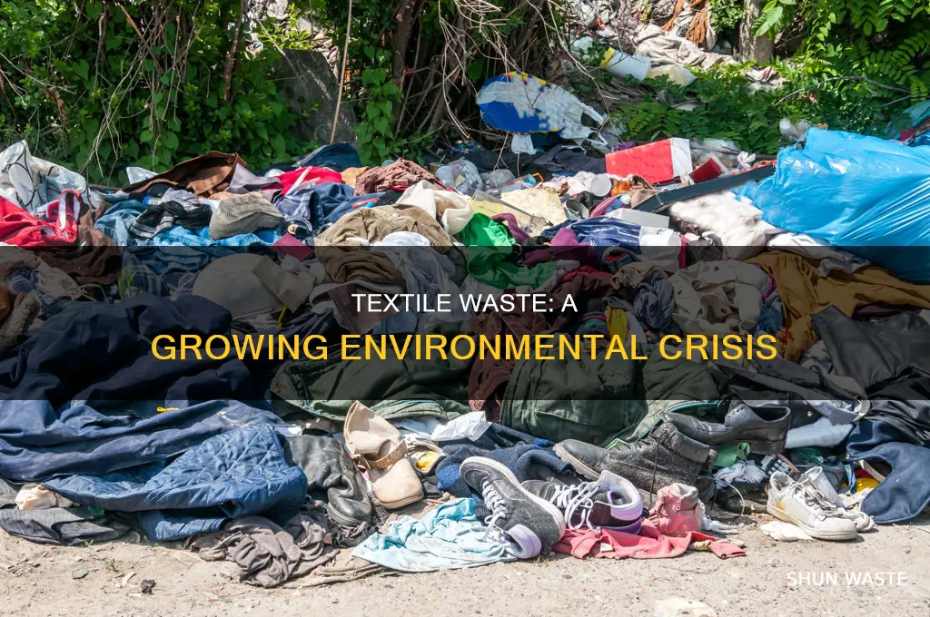 how much of textile waste is causing pollution