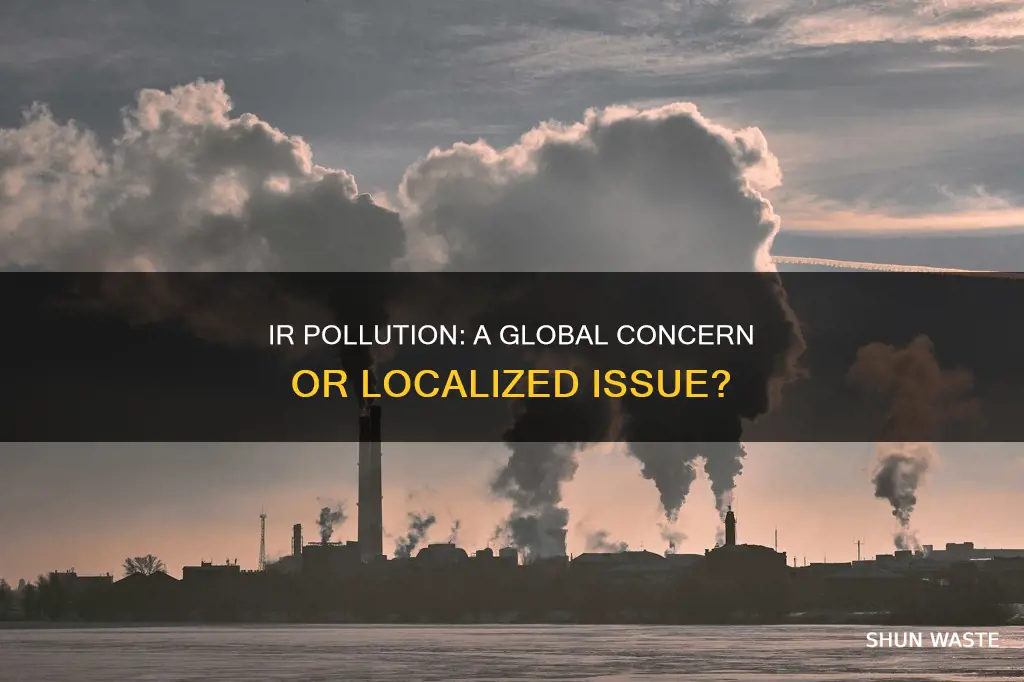 how much of the world is affected by ir pollution