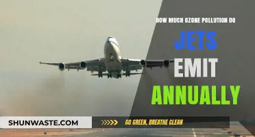 Jets' Ozone Pollution: Annual Emissions and Impacts