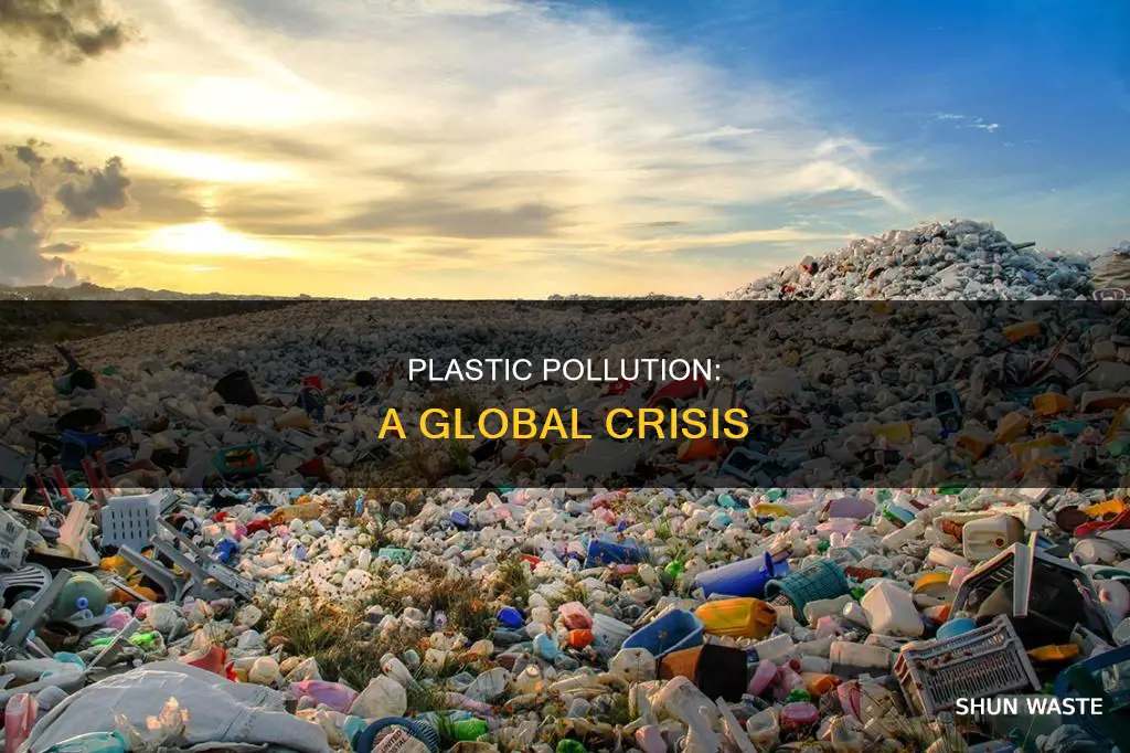 how much plastic pollution is in the world