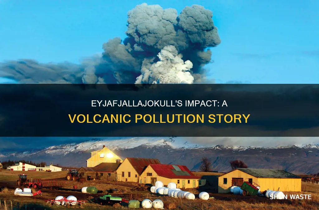 how much pollution did the eyjafjallajokull cause