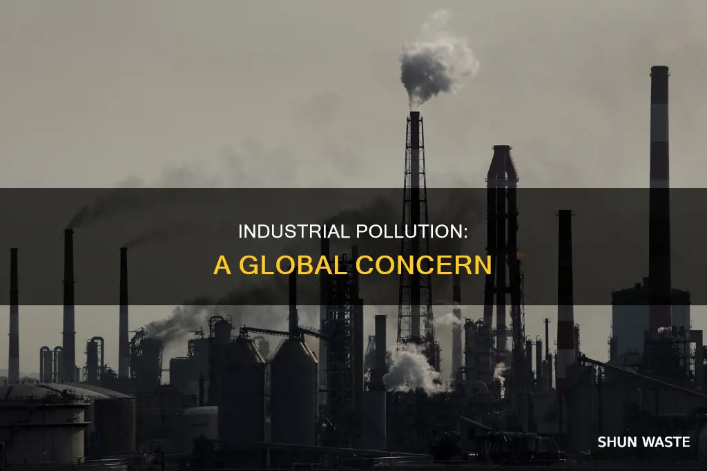 how much pollution do industrial areas cause