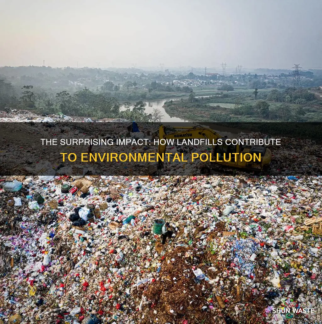 how much pollution do landfills cause