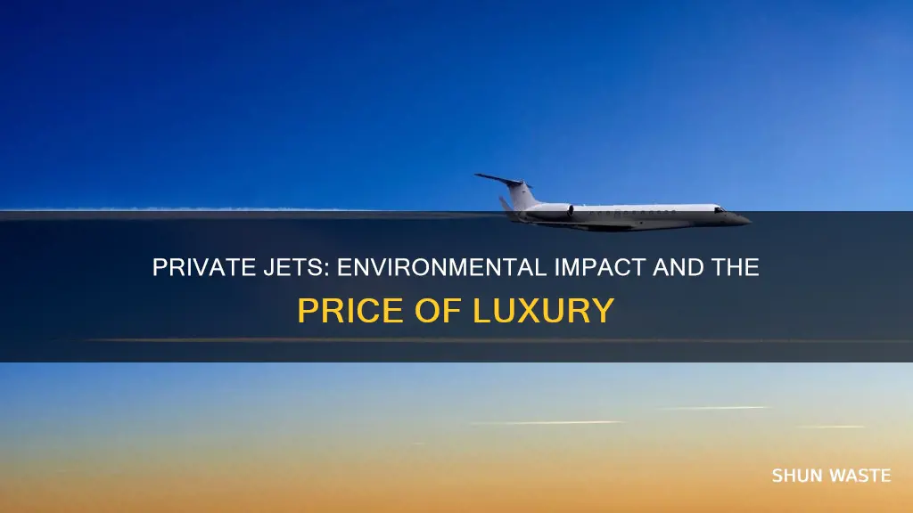 how much pollution do private jets cause