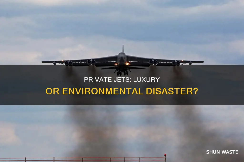 how much pollution do private jets cause