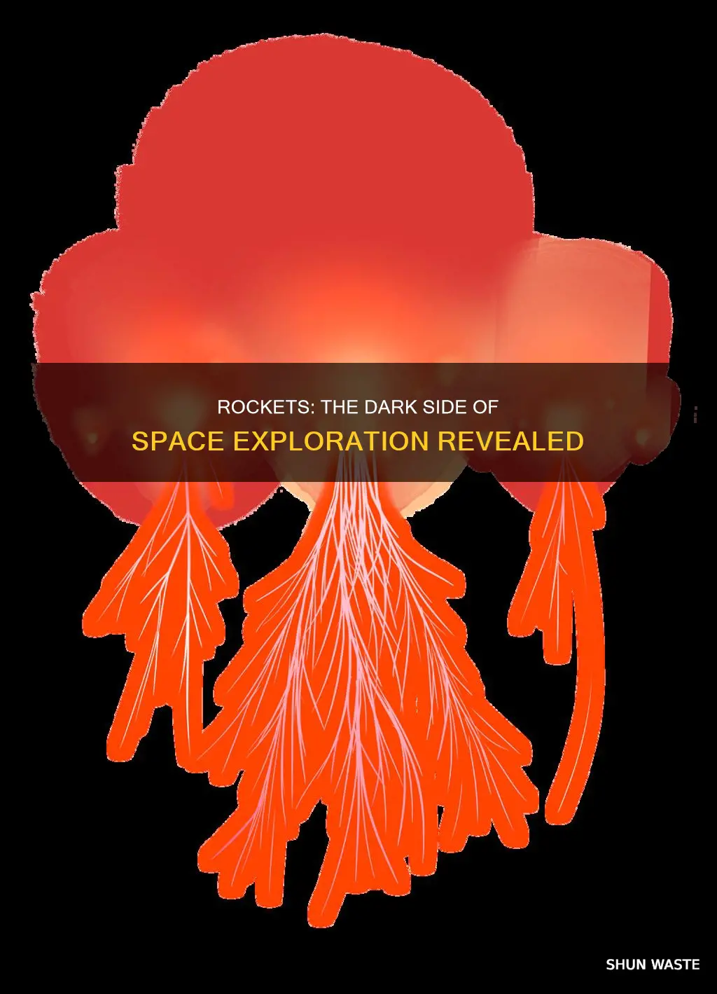 how much pollution do rockets cause