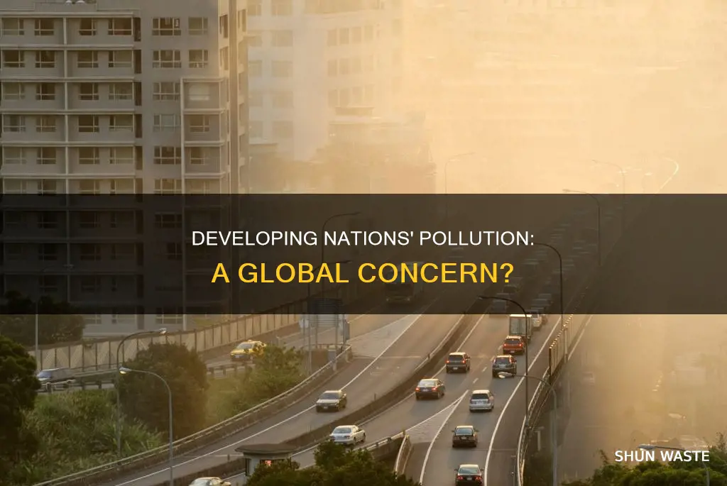 how much pollution do third world countires make