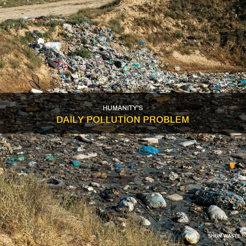 how much pollution do we make every day