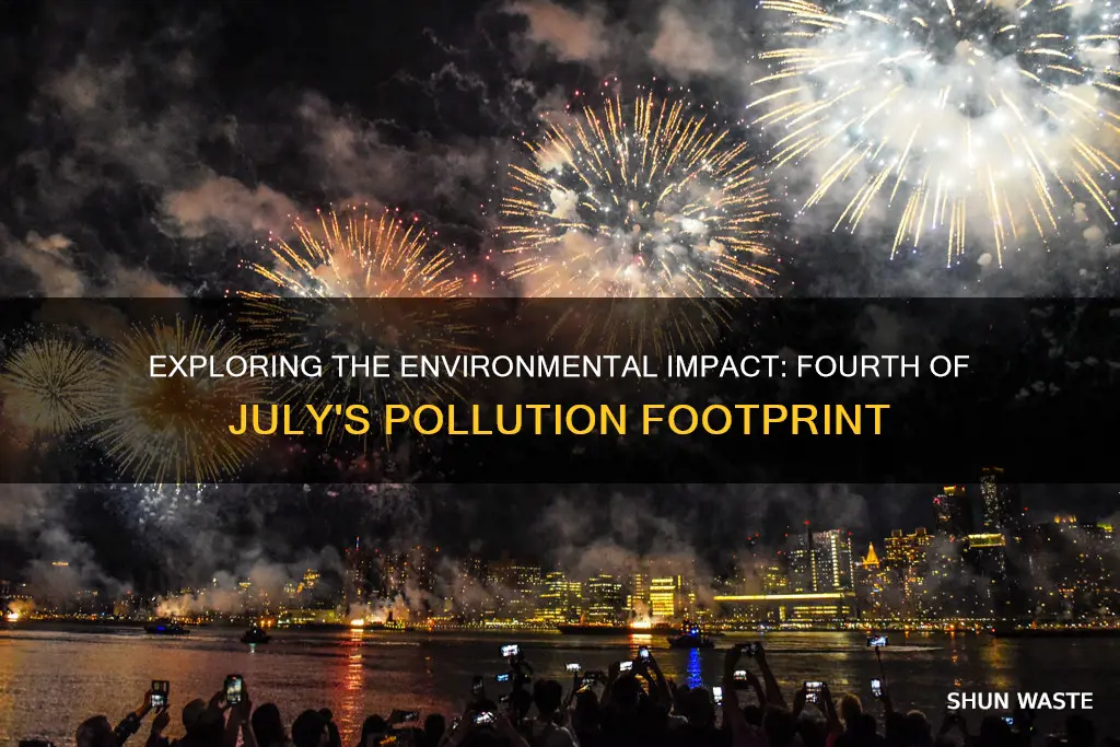 how much pollution does 4th of july cause