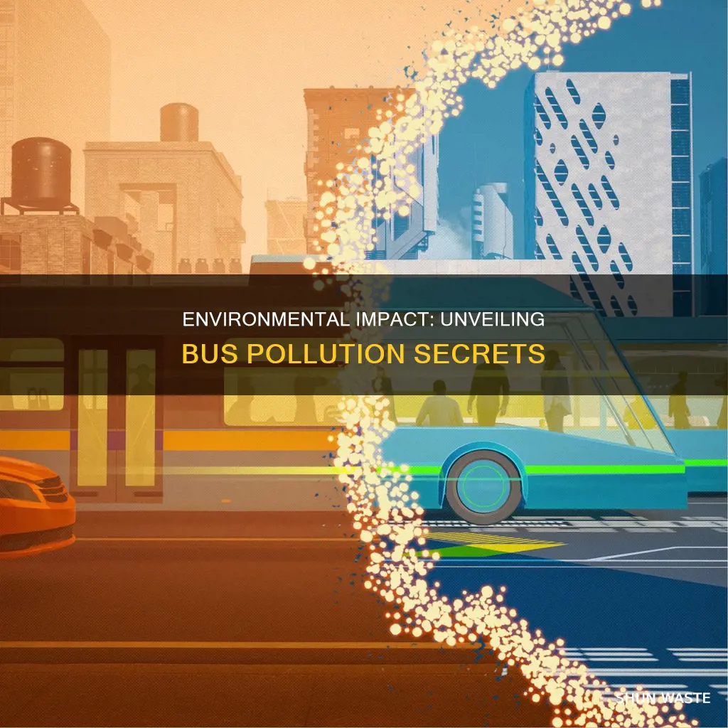 how much pollution does a bus cause