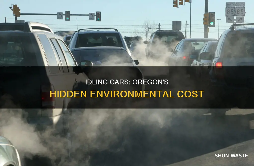 how much pollution does car idling cause oregon