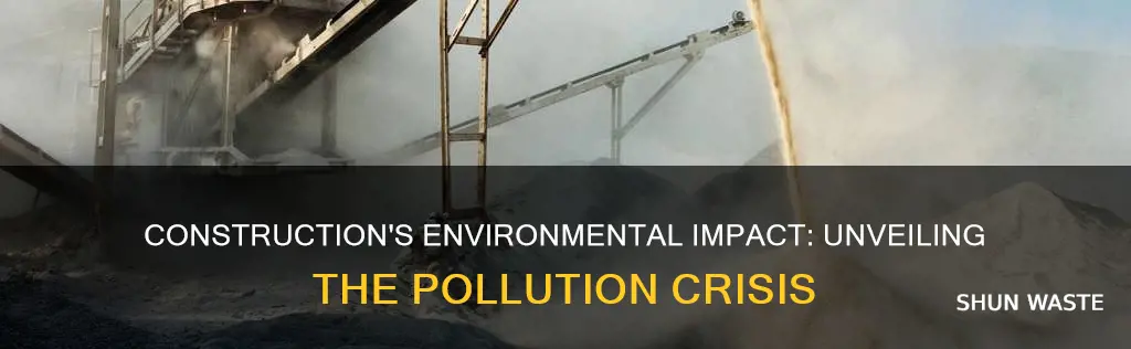 how much pollution does construction cause