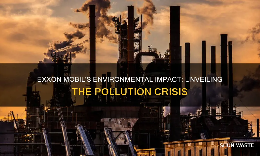 how much pollution does exxon mobil cause