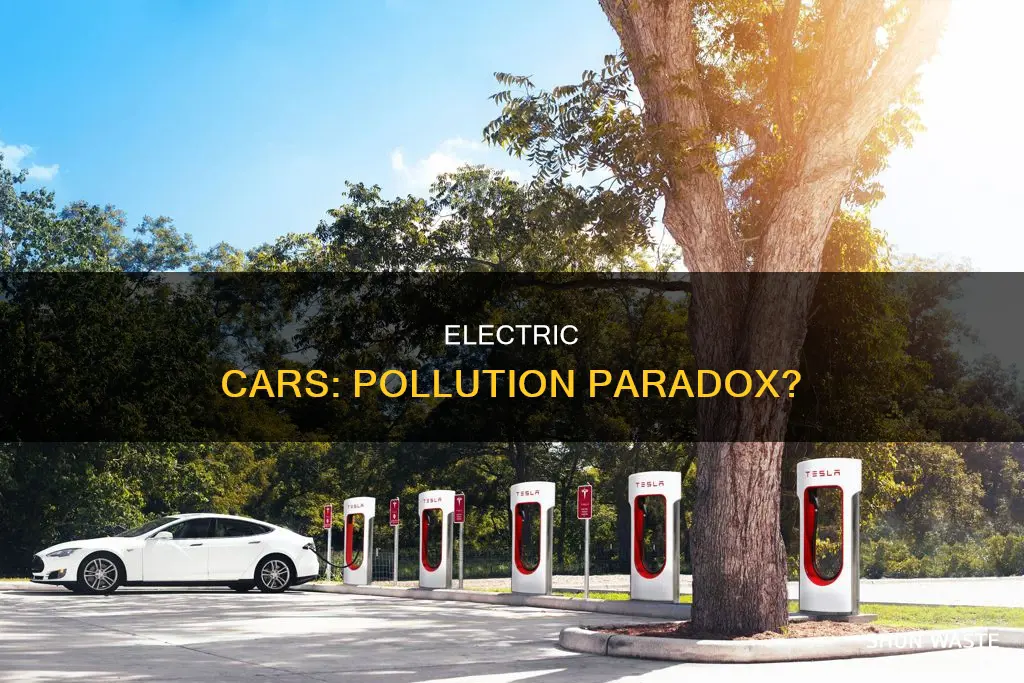 how much pollution does making an electric car make