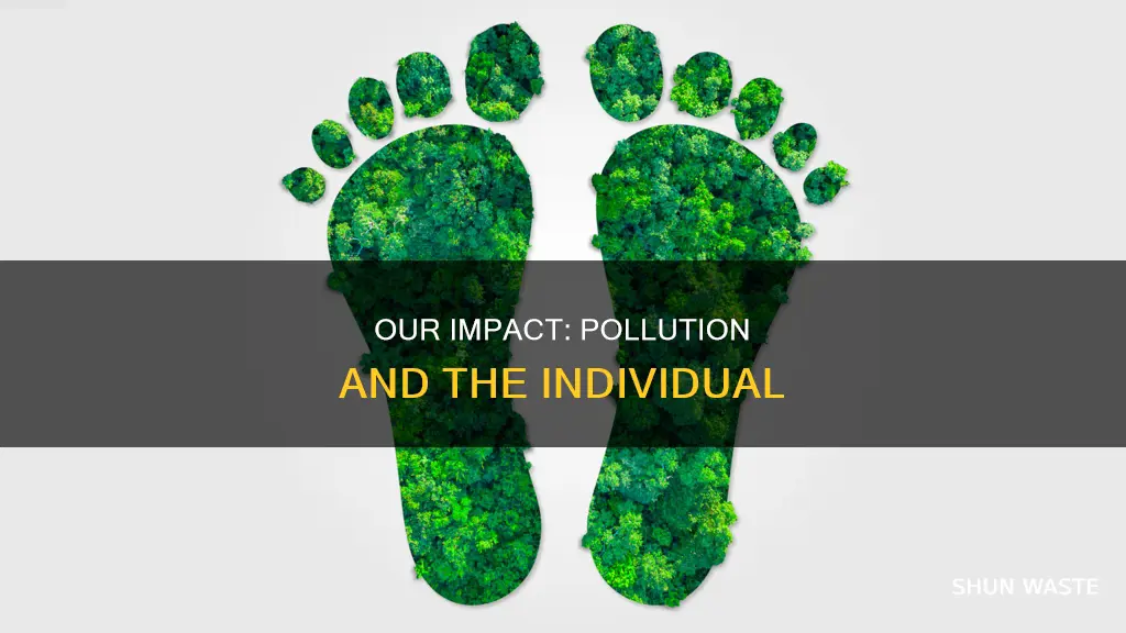 how much pollution does one person make