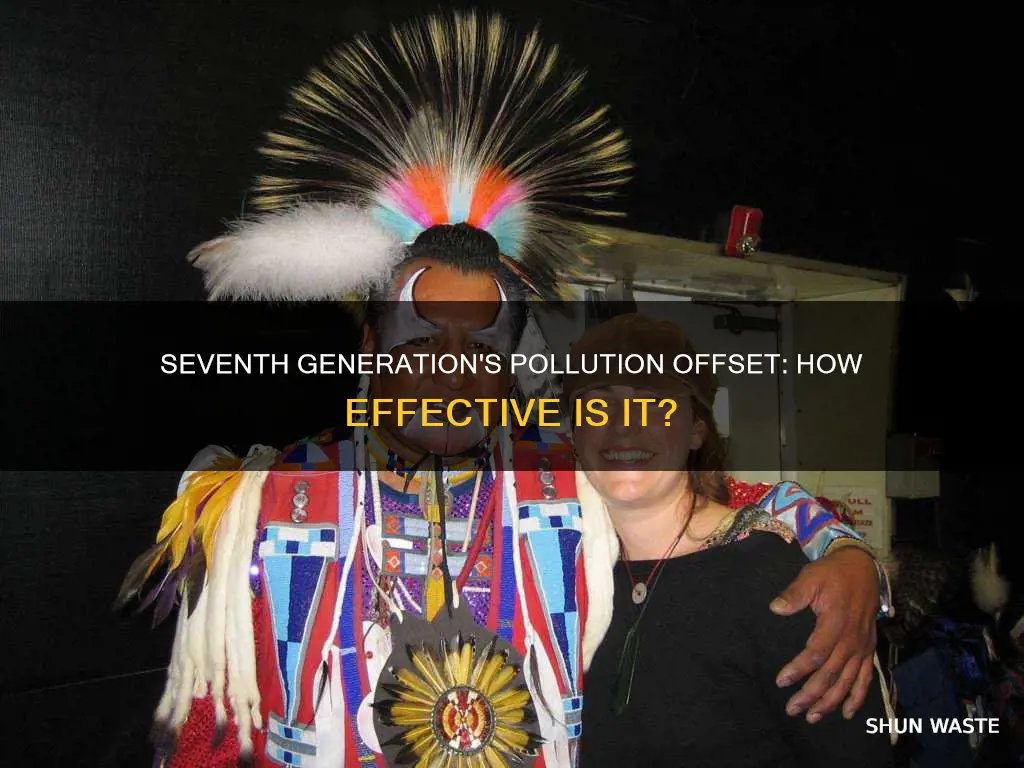 how much pollution does seventh generation offset