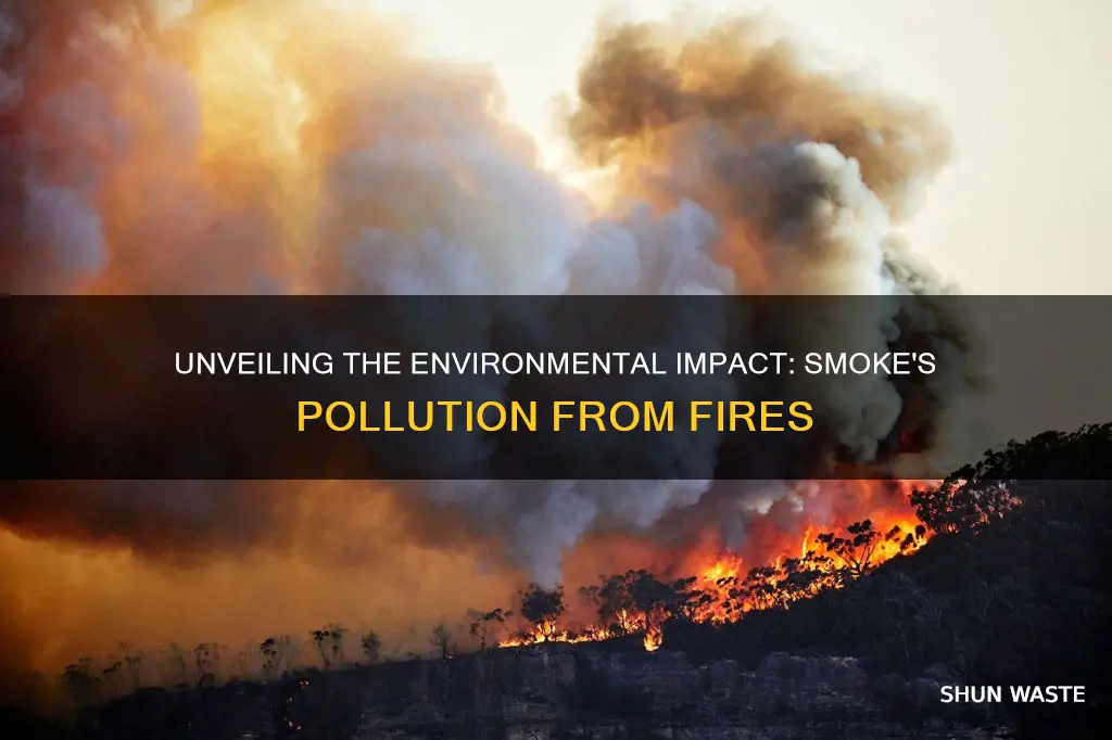 how much pollution does smoke cause from fires